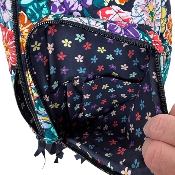 Vera Bradley Happy Blooms Pattern Sling Backpack • Lightweight & Functional - Picture 6 of 14